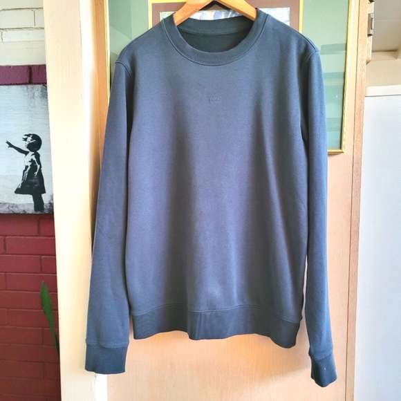 Vuori Other - Cypress Logo Crew Deep Sea color sweater